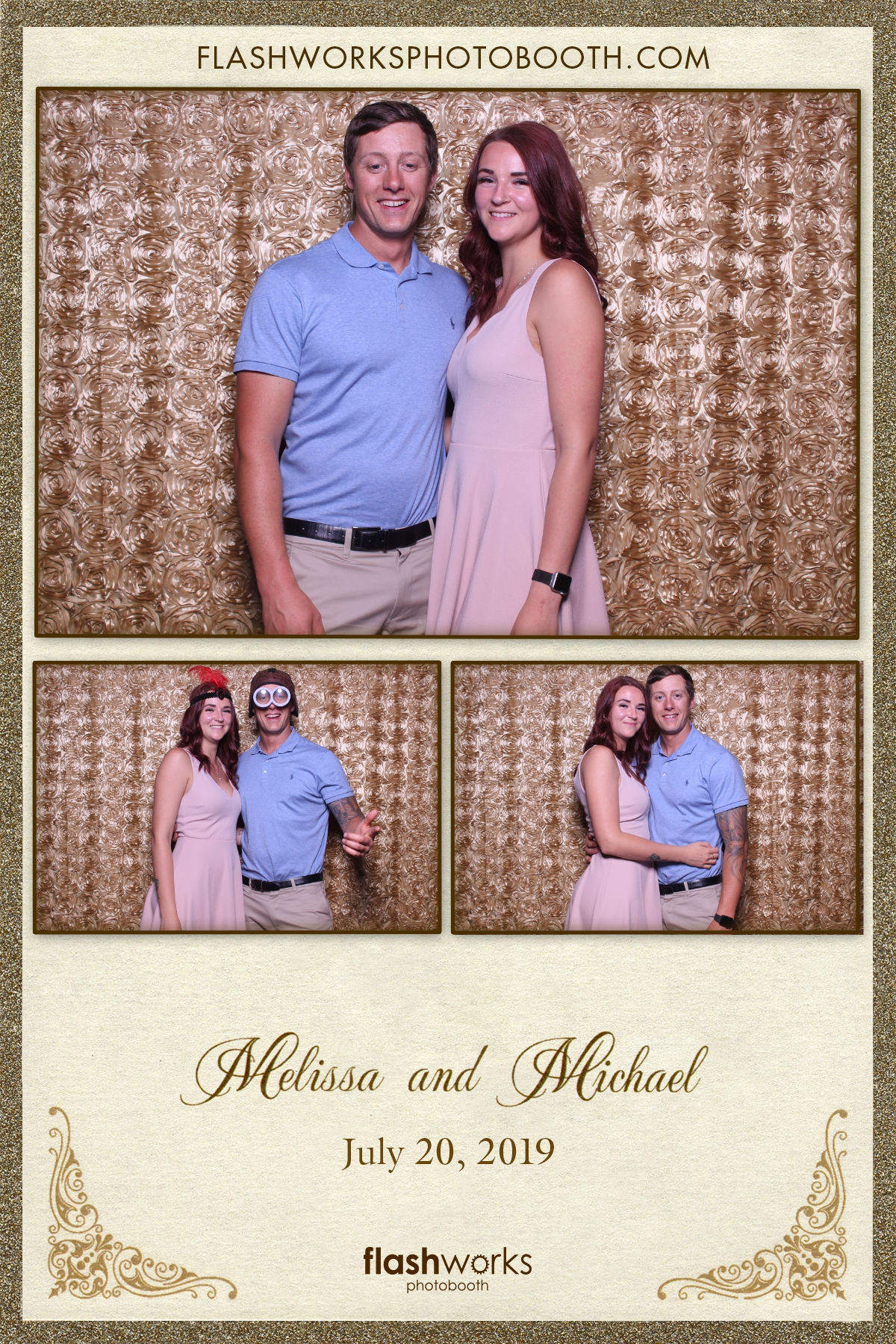 Michael and Melissa's Wedding | View more photos from the event at gallery.flashworksphotobooth.com/u/FlashworksPhotoboothInc/Michael-and-Melissas-Wedding